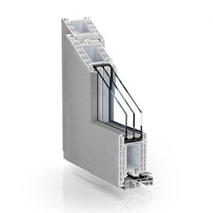 76 AluClip door – opening outside