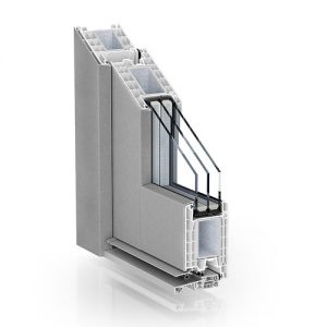 76 AluClip doors – internal opening